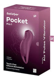 Stimulateur clitoridien air pulse - Pocket Pro 1 Purple