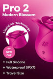Stimulateur clitoridien air pulse - Pro 2 Modern Blossom