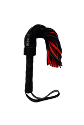 Fouet Court en Daim - Poignée en cuir