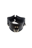 Collier de Posture Verrouillable avec Anneaux D - Cuir