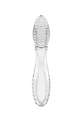 Dildo Double Extrémité en Verre - Dazzling Crystal 2