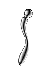 Dildo Double Extrémité en Acier - Star Force 2