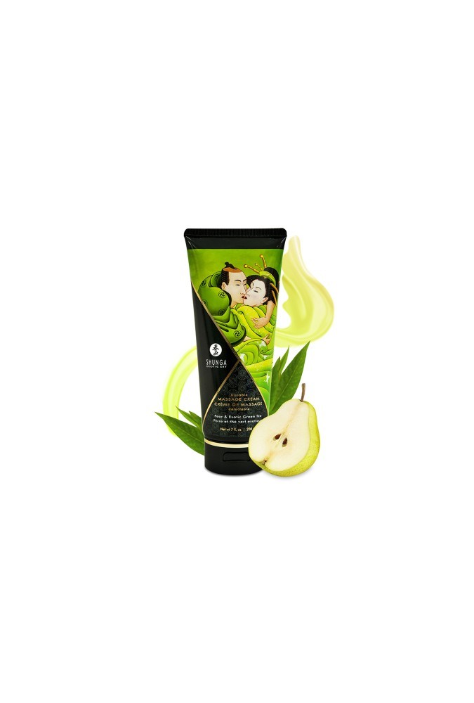 Crème De Massage Délectable - Poire & Thé vert