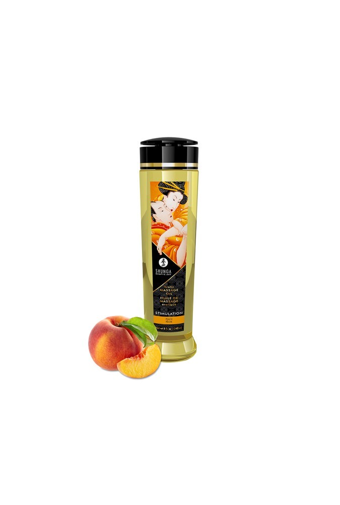 Erotic Massage Oil - Peach