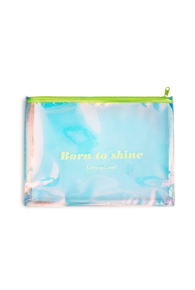 Born to shine - Pouch - Yellow
