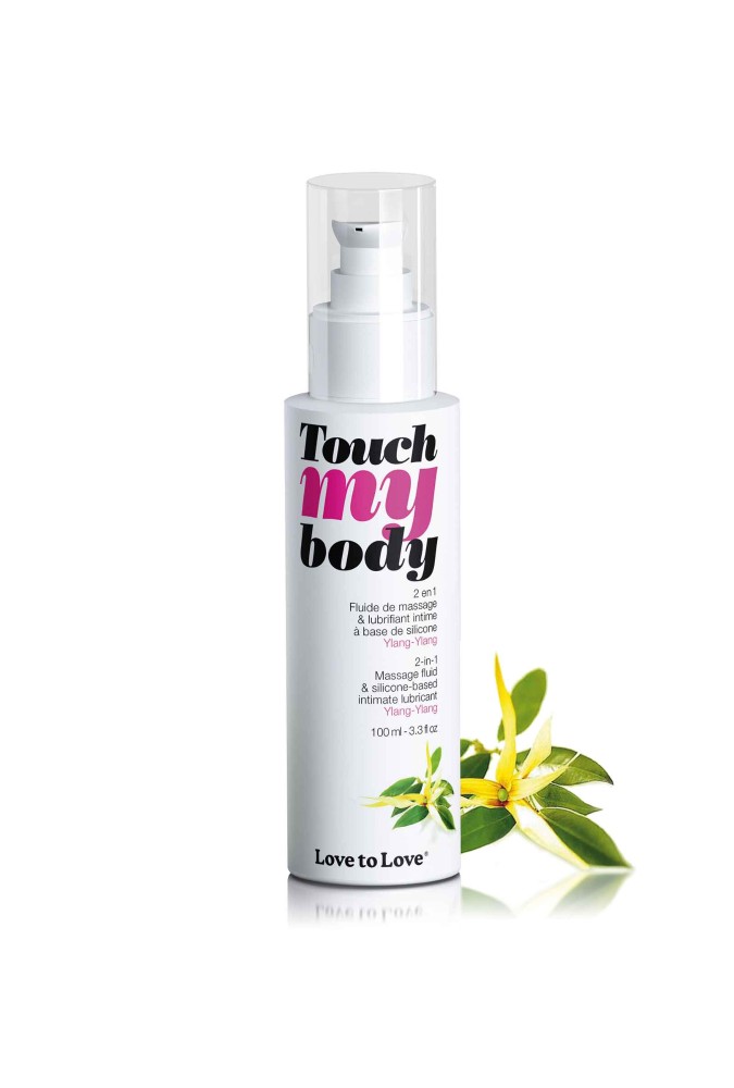 Touch my body - Massage et lubrifiant - Ylang-ylang - 100 ml