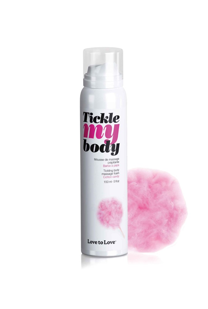 Tickle my body - Massage foam - Cotton candy - 5,07 fl oz