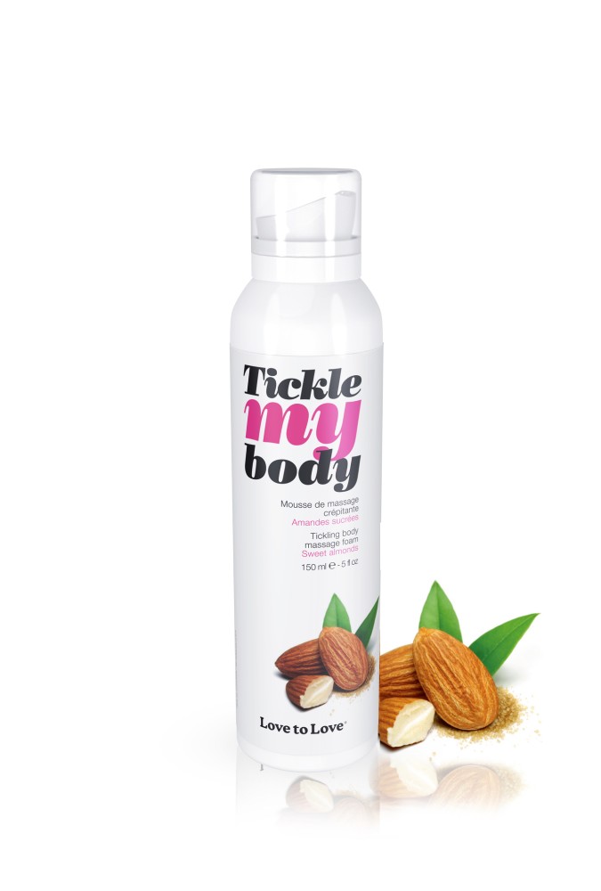 Tickle my body - Massage foam - Sweet almonds - 5,07 fl oz
