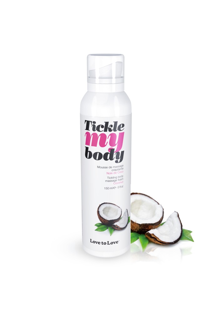 Tickle my body - Massage foam - Coconut - 5,07 fl oz