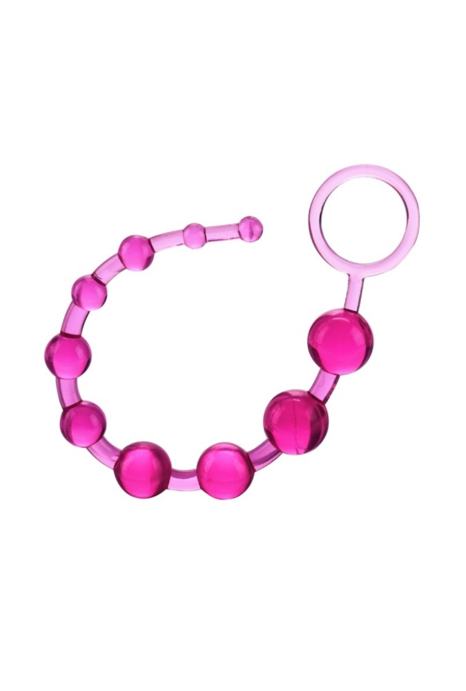 Easy beginner anal beads - Pink
