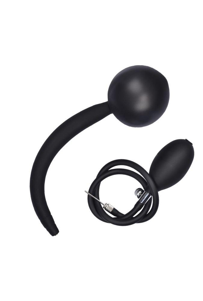 Inflatable Anal beads - Noir