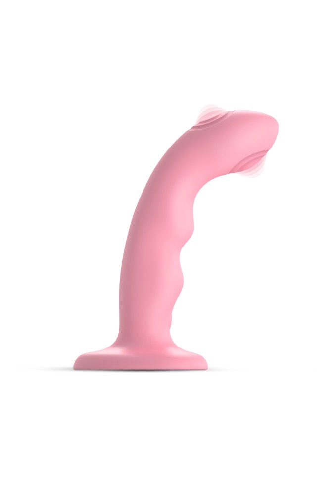 Tapping dildo wave - Rose