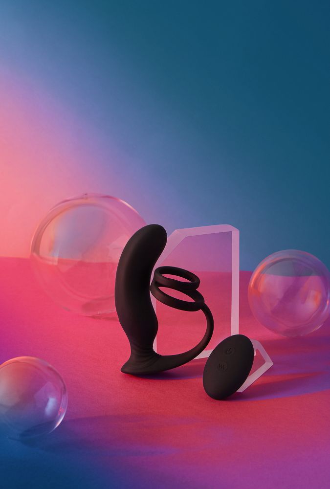 Double game - Prostate massager & cockring