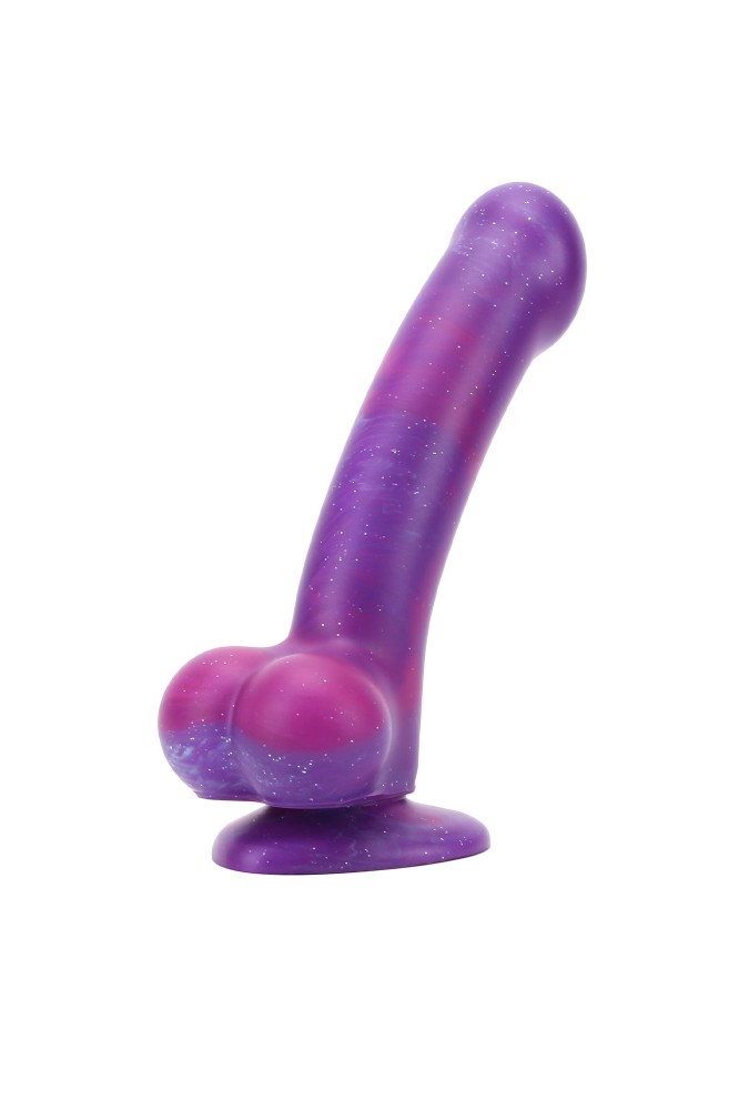 Semi-realistic dildo - Galaxy - Purple