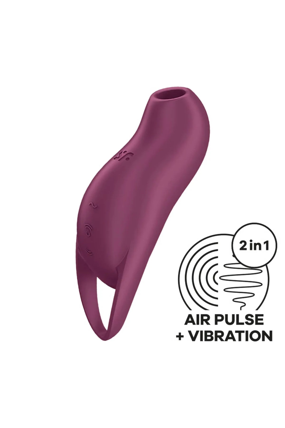 Air Pulse Clitoral Stimulator - Pocket Pro 1 Purple