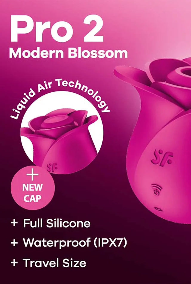 Stimulateur clitoridien air pulse - Pro 2 Modern Blossom