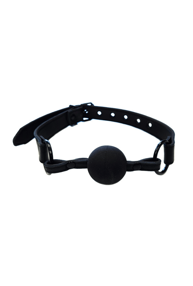 Adjustable Ball Gag - Leather
