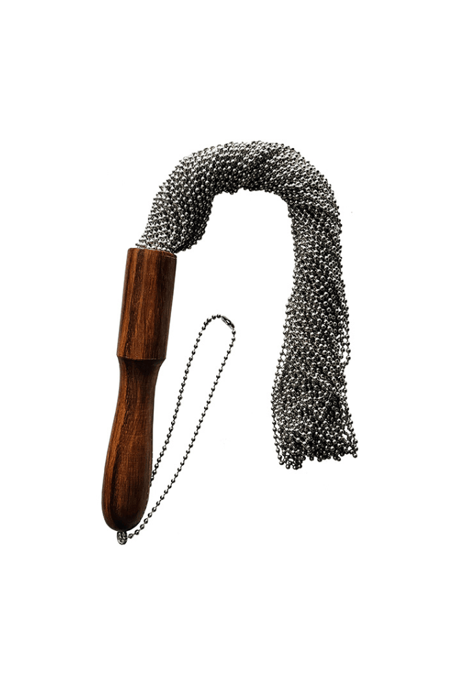Fouet - Perles métalliques