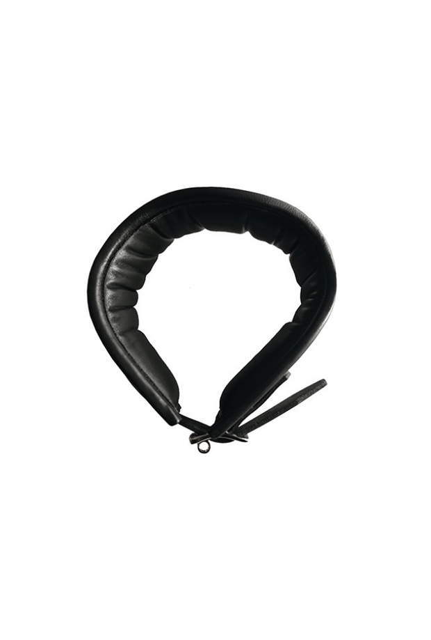 Lockable Posture Collar with D-Rings - Leather