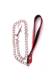 Laisse avec Chaine - Cuir