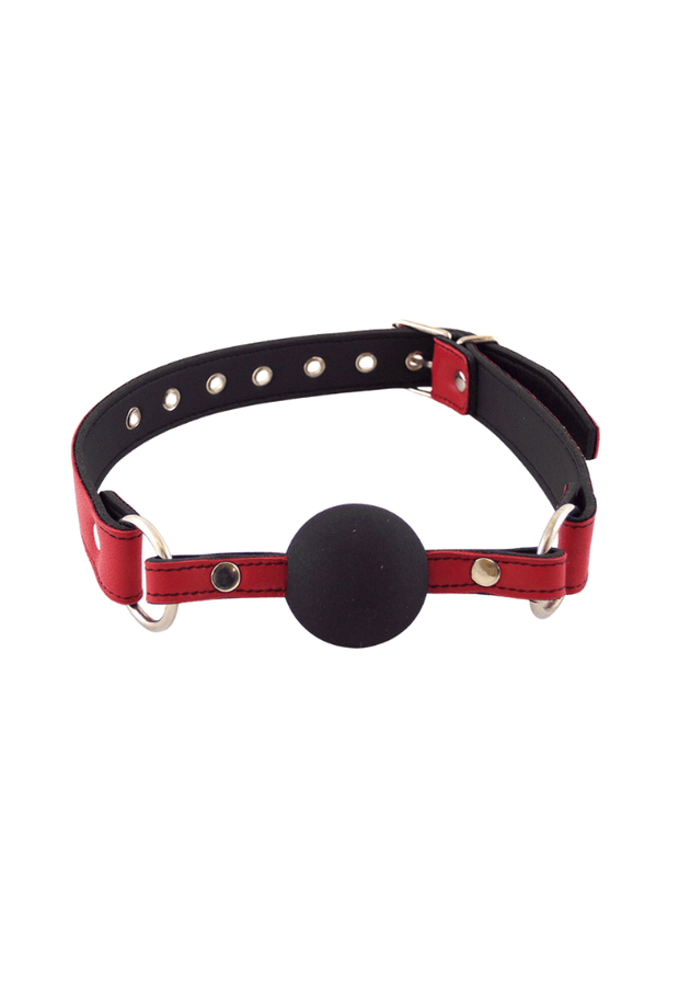 Adjustable Ball Gag - Leather