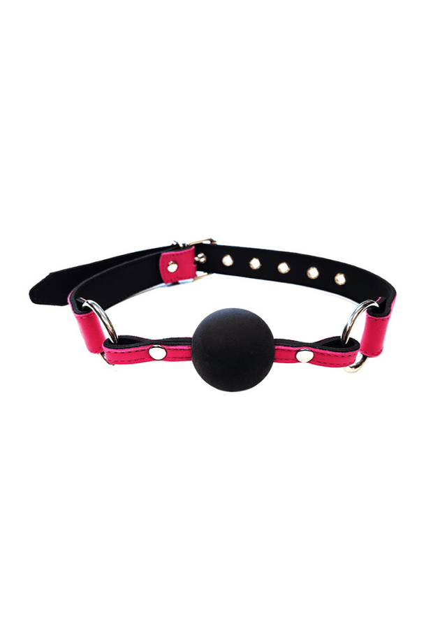Adjustable Ball Gag - Leather