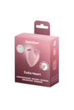 Pulsating Air & Vibrating Clitoral Stimulator - Cutie Heart