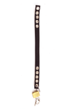Cockring ajustable verrouillable avec cadenas - Cuir