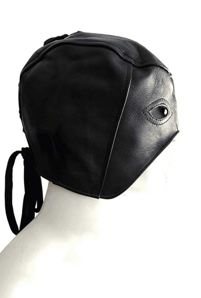 Masque demi-visage - Cuir