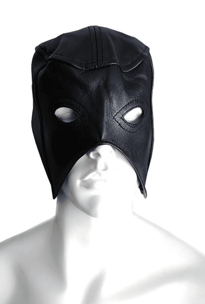 Masque demi-visage - Cuir