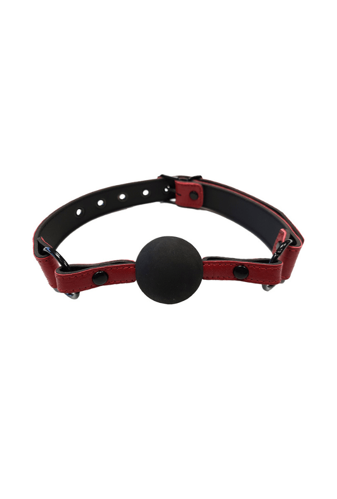 Leder-Ballknebel - Anaconda