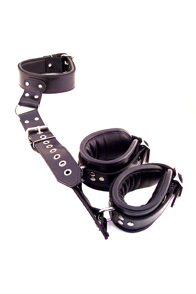 Attache Cou-Poignets - Cuir