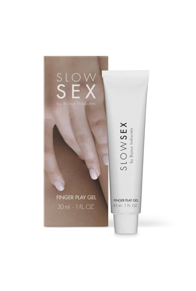Gleitmittel auf Wasserbasis - Fingerspielgel Slow Sex