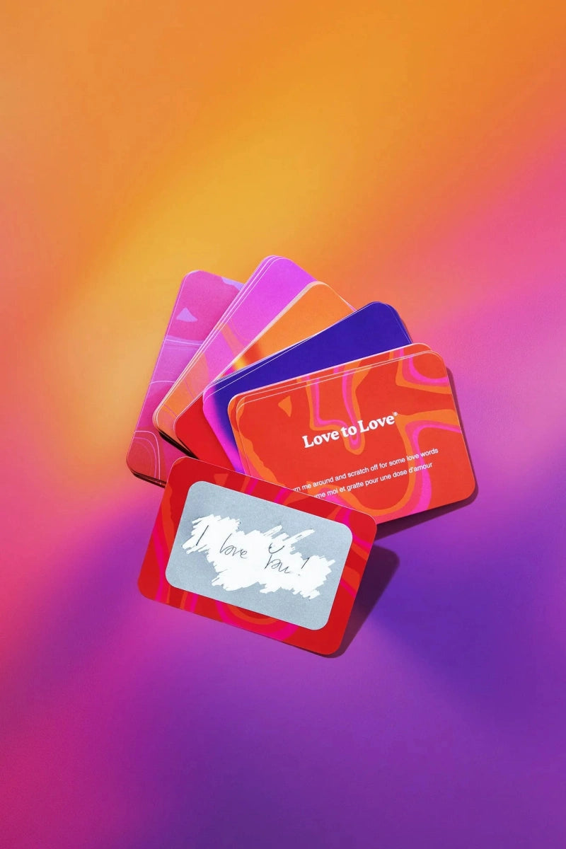 Jeu de cartes à gratter pour Couple - Glimmers