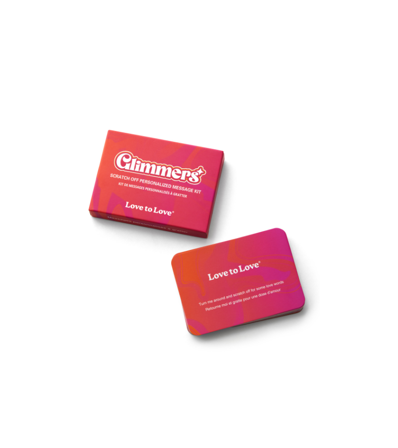 Jeu de cartes à gratter pour Couple - Glimmers
