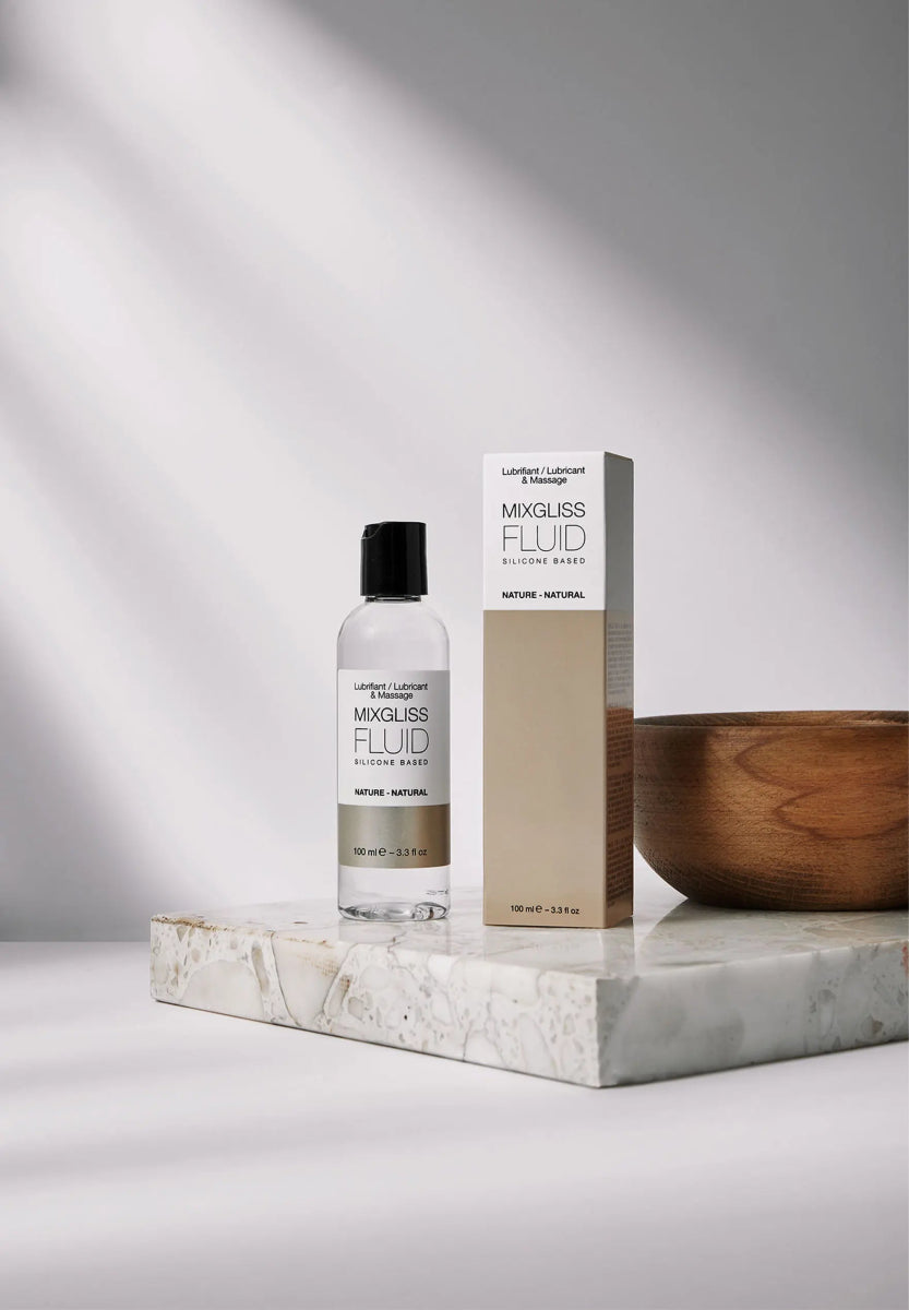 2 in 1 Lubricant &amp; Massage Fluid - Mixgliss Silicone Nature