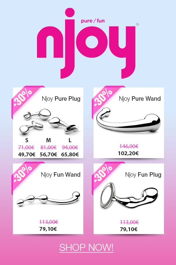 4 steel anal plugs njoy on sale